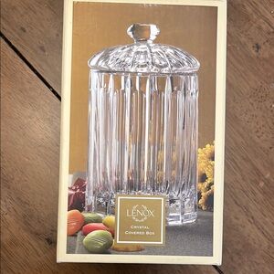 Lenox Crystal Covered Box